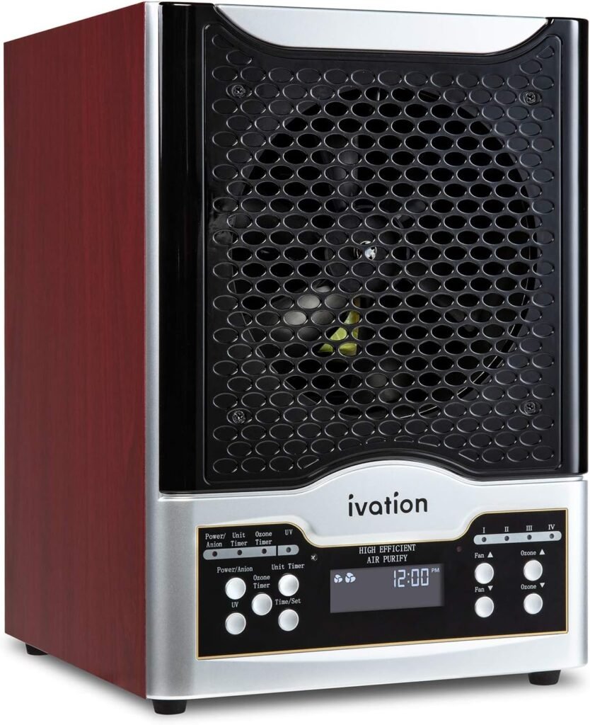 Ivation 5-In-1 HEPA Air Purifier & Ozone Generator