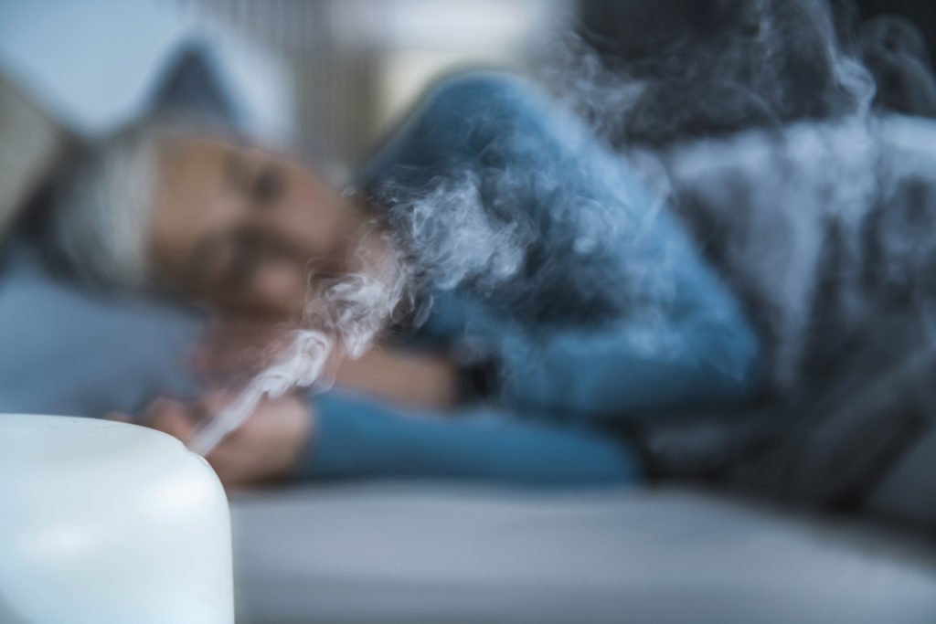 Sleeping with Air Humidifier in Bedroom, Increasing the Humidity for Better Sleep