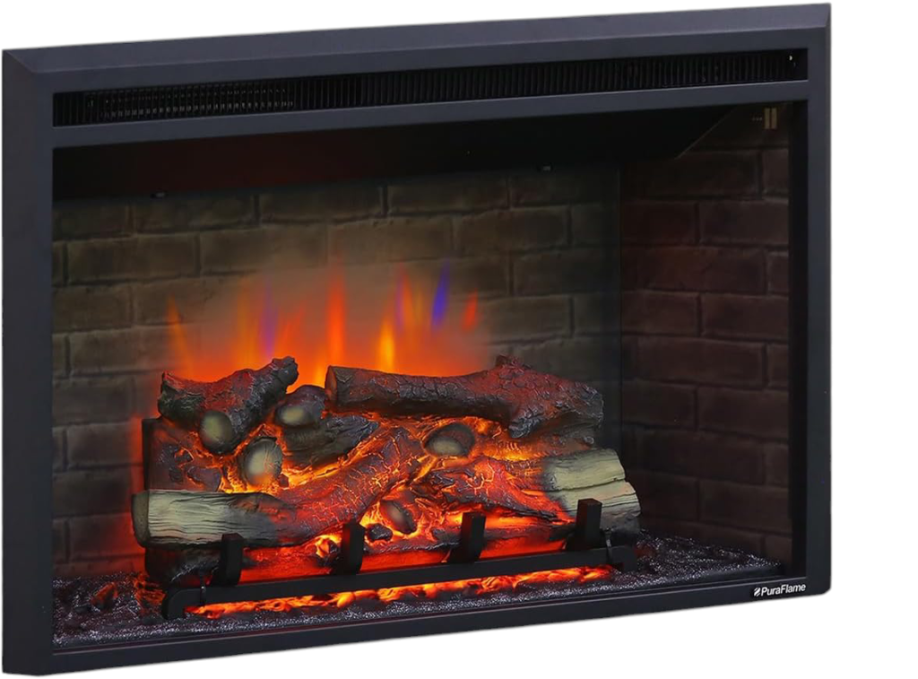 Best Electric Fireplace Insert: PuraFlame Western