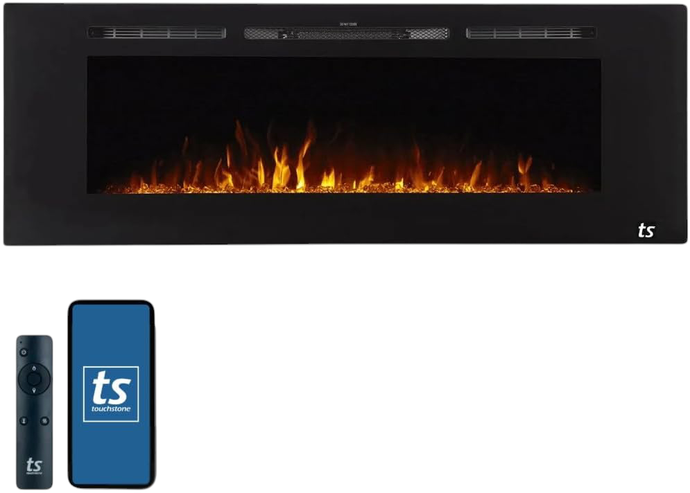 Best Wall-Mounted Electric Fireplace: Touchstone Sideline