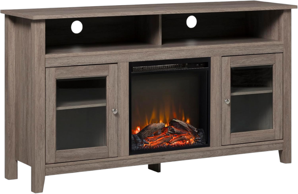 Best Electric Fireplace TV Stand: Walker Edison