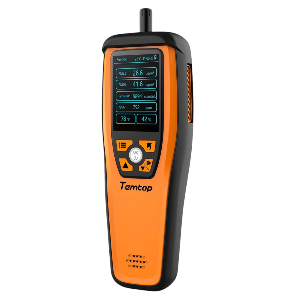 Best Handheld Air Quality Monitor: Temtop M2000