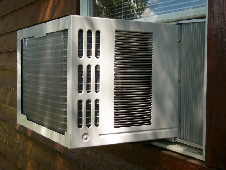 clean windows ac installed