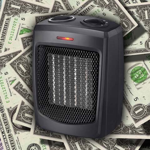 do space heaters save money
