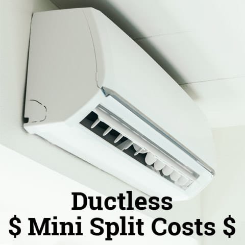 ductless mini split costs