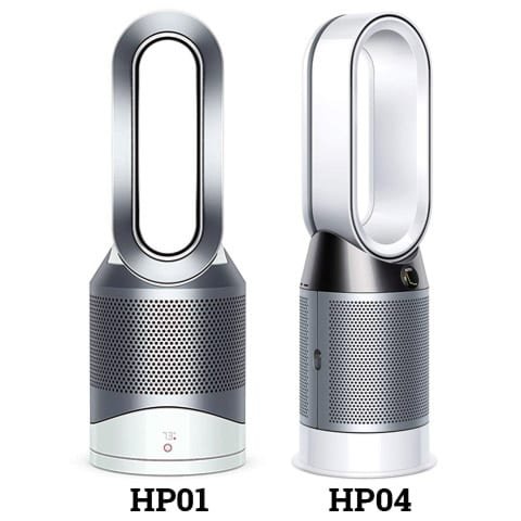 Dyson hp01 and hp04 compared