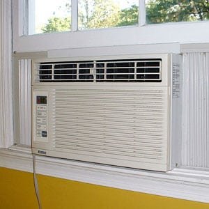 how does a window air conditioner work
