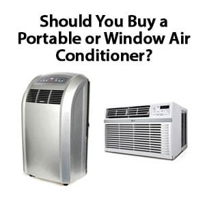 should buy portable or window