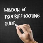 window ac chalkboard